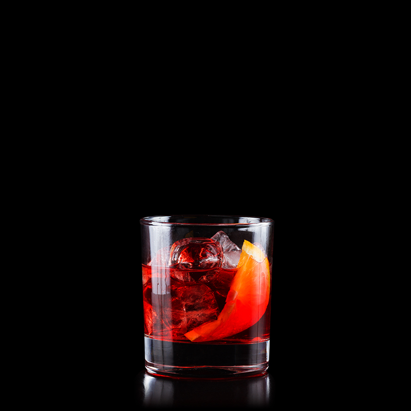 Image of gin negroni cocktail